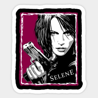 Selene from Underworld Sticker